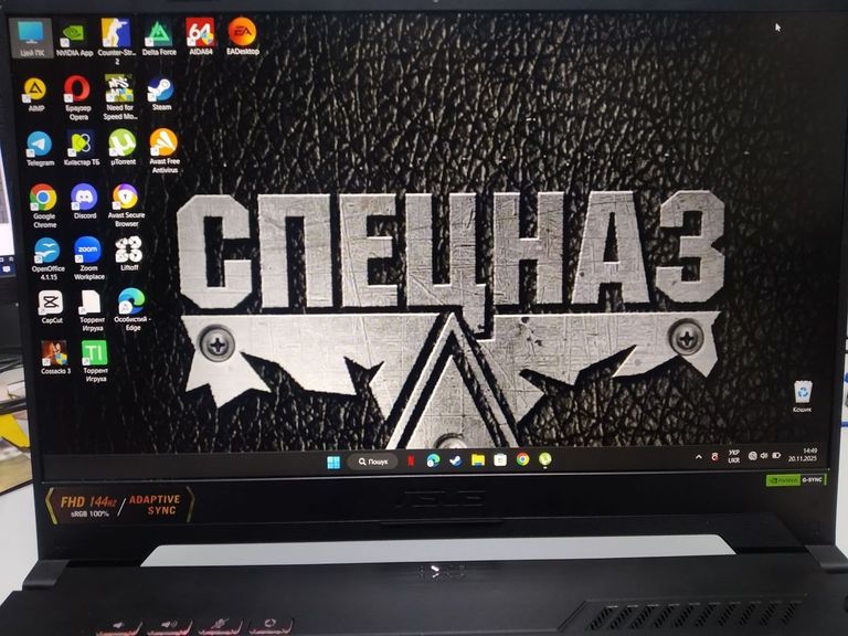 Asus 15/ryzen 7 7435hs ddr5/16gb ddr5/hdd *відсутній/ssd 512 gb/geforce rtx4050 6gb Код:01-200792059. Изображение 5