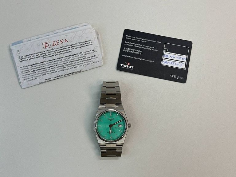 Купить Tissot prx powermatic 80 t137.407.11.091.01 Б/У