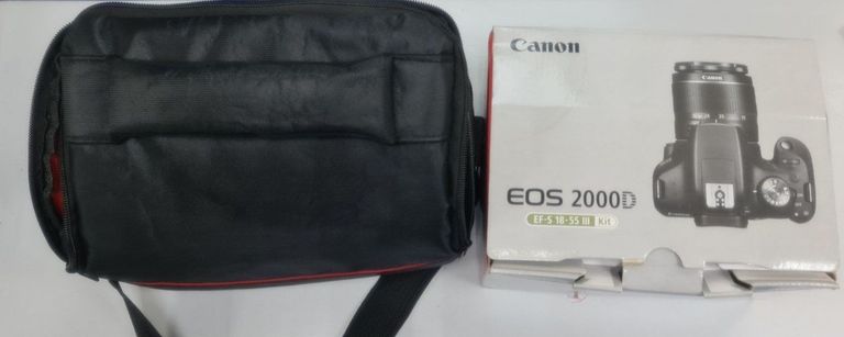 Объявление Canon eos 2000d kit ef-s 18-55mm f/3.5-5.6 iii Б/У