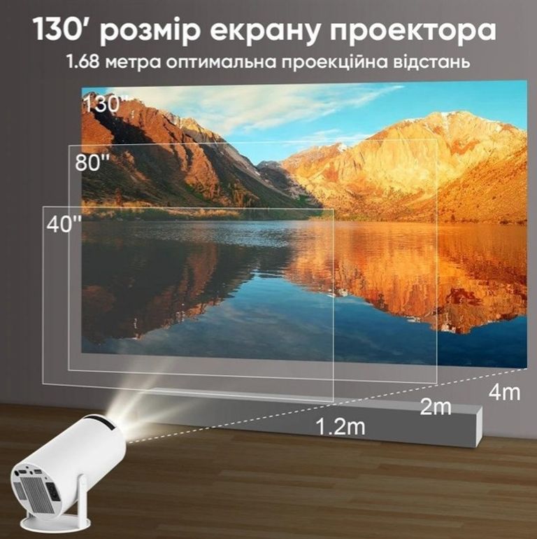 Projector Ultra Hd 4K Код:null. Изображение 10