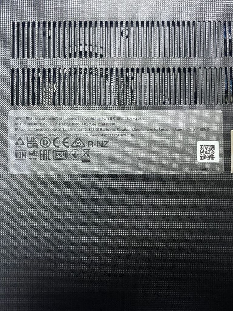 Объявление Lenovo 15/core i3-1315u ddr5/8gb ddr5/hdd *відсутній/ssd 128 gb/*інтегрована Б/У