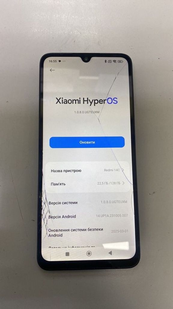Оголошення Xiaomi redmi 14c 4/128gb Б/У