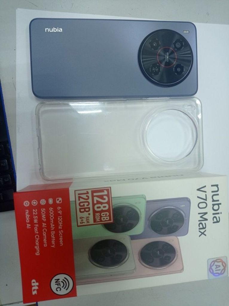 Оголошення Zte Nubia V70 Max 6/128GB Gray Б/У