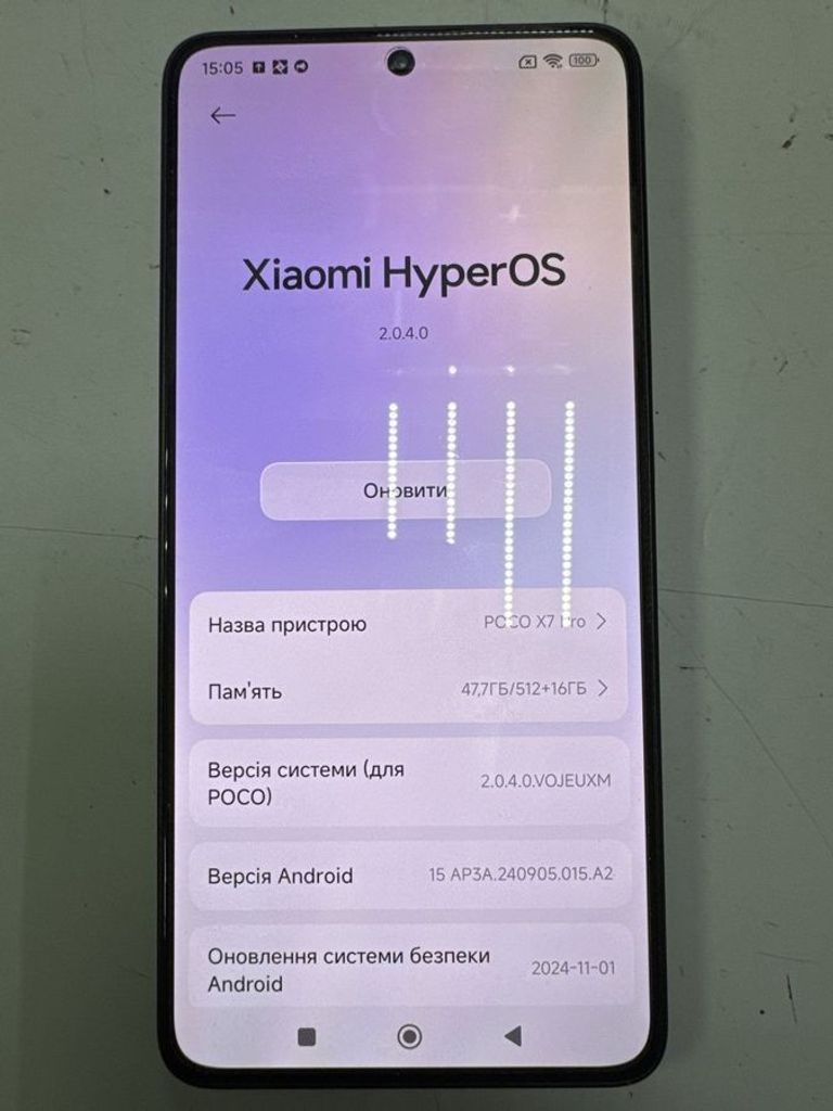 Купити Poco X7 Pro 12/512GB Green Б/У