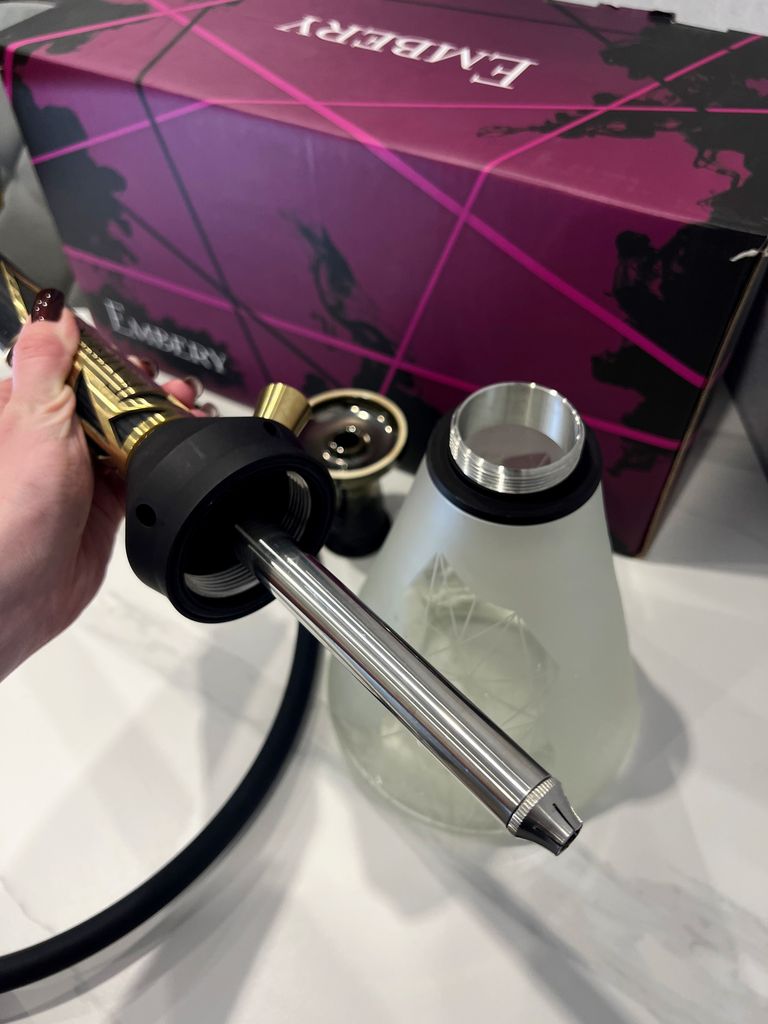 Embery Wood ENVOLVE Hookah GOLD/Black Код:null. Зображення 4