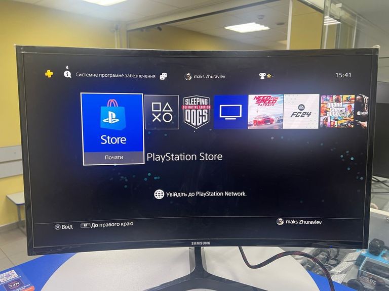 Дешево  Sony PlayStation 4 Slim 1TB Black з ломбарду