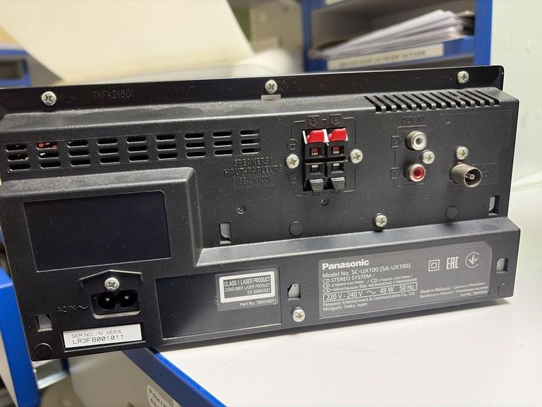 Оголошення Panasonic SC-UX100EE-K Б/У