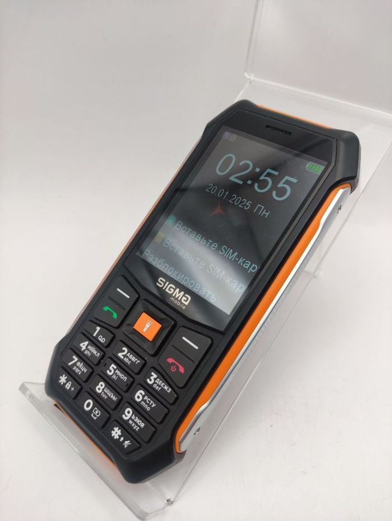 Дешево Sigma mobile X-style 323 RAIN Black-Orange (4827798885727) з ломбарду