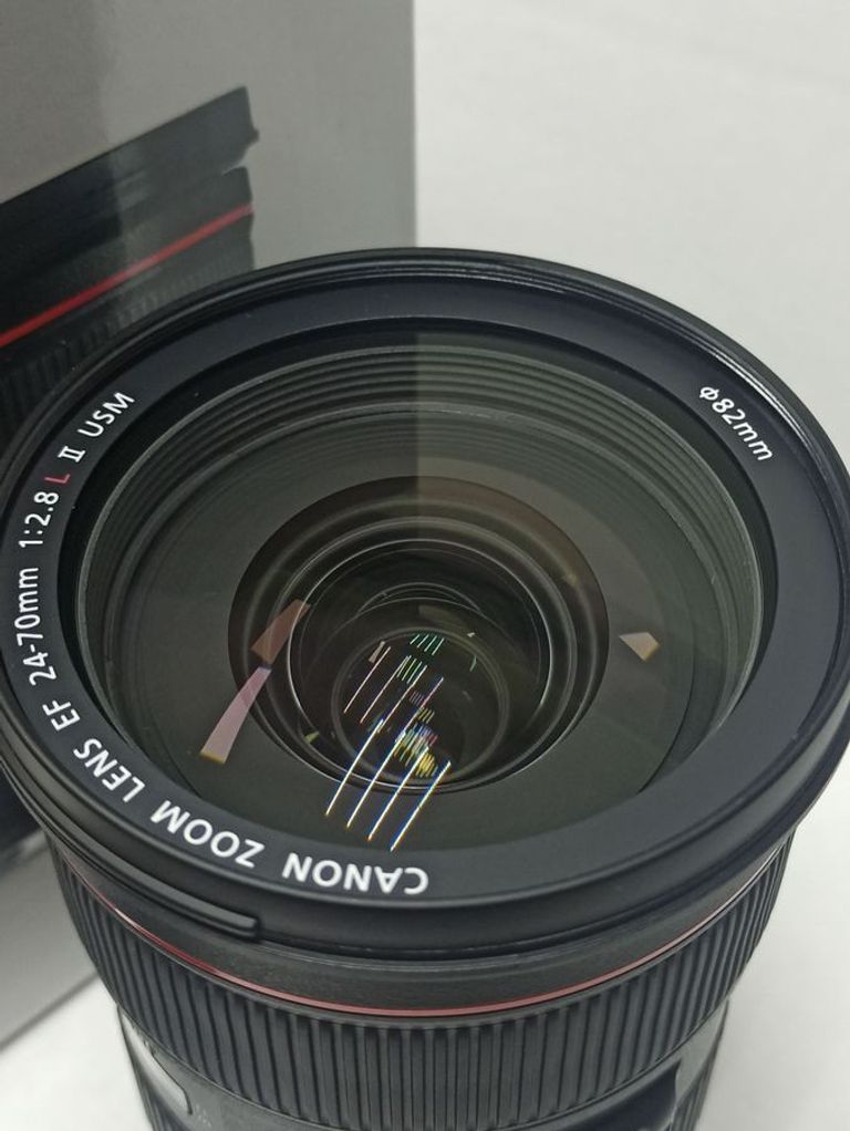 Оголошення Canon ef 24-70mm f/2,8l ii usm Б/У
