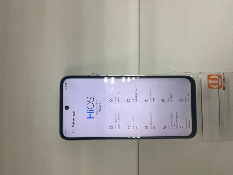 Дешиво Tecno spark go 1 kl4 3/64gb с ломбарда