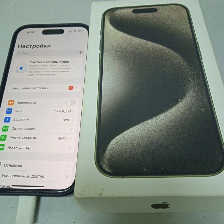 Купити Apple iphone 15 pro 128gb esim Б/У