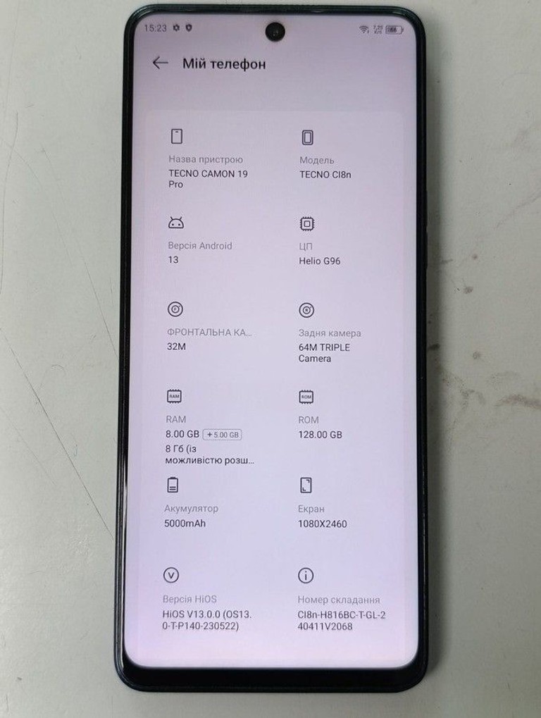 Tecno camon 19 pro 8/128gb Код:01-200996196. Зображення 5