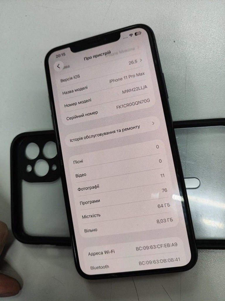 Оголошення Apple iphone 11 pro max 64gb Б/У