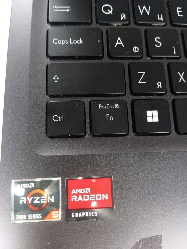 Asus 15/ryzen 5 7530u ddr4/16gb ddr4/hdd *відсутній/ssd 512 gb/*інтегрована Код:01-201019050. Зображення 5