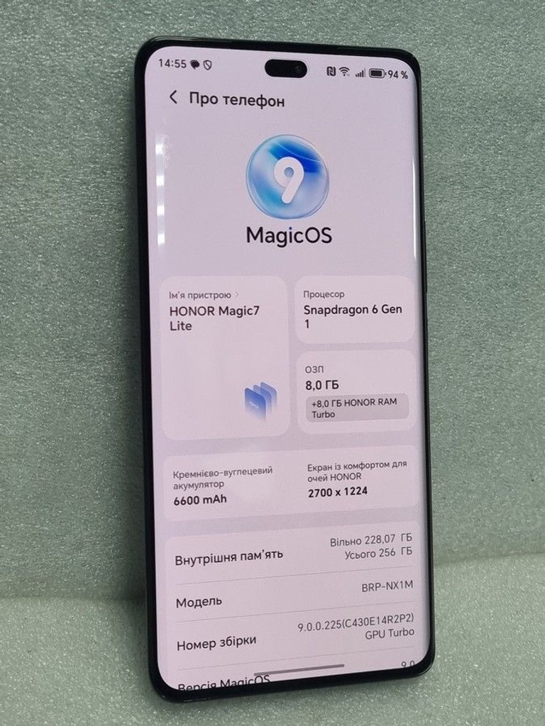 Дешево Huawei honor magic7 lite 8/256gb з ломбарду