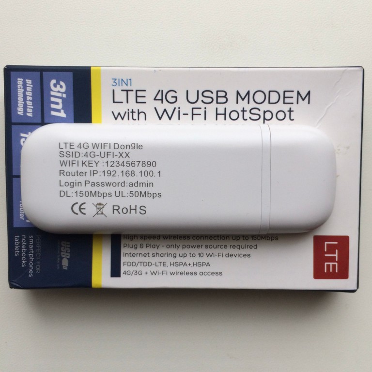 TIANJIE 4G LTE USB Код:null. Зображення 4