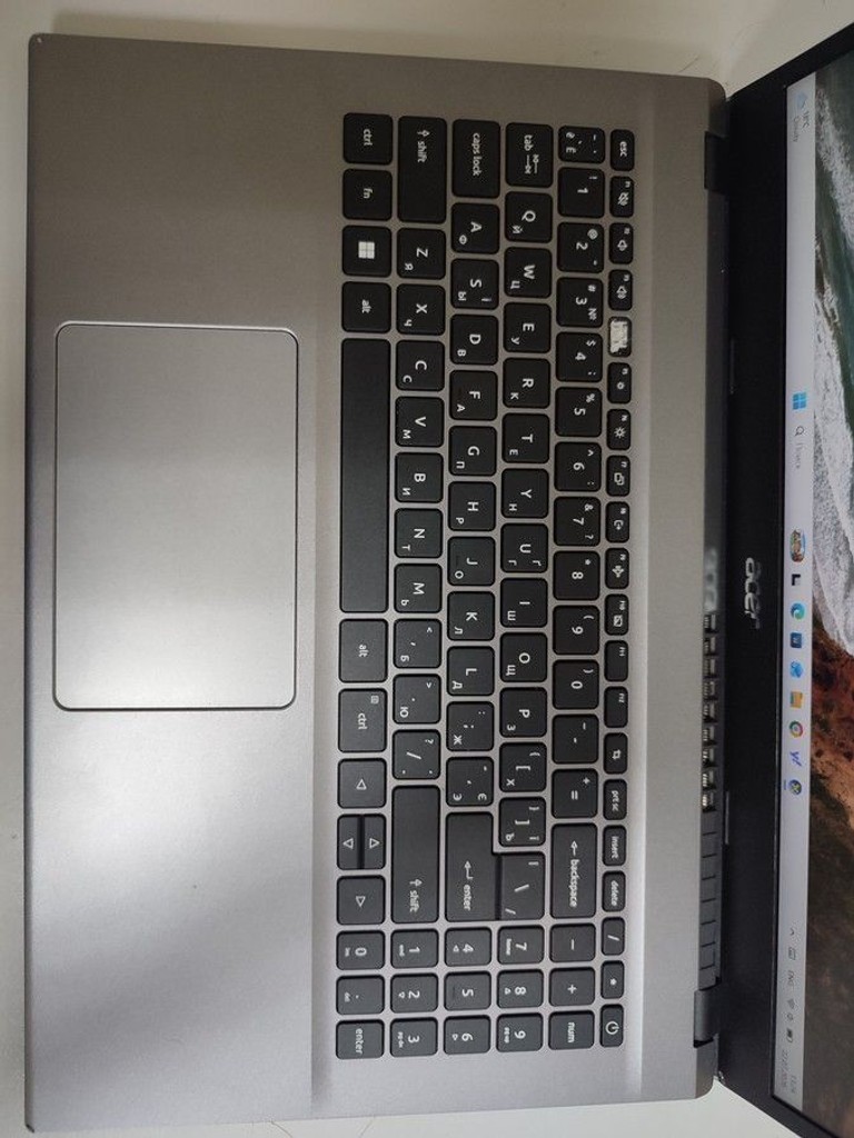 Розпродаж Acer 15/core i3-1215u ddr5/16gb ddr5/hdd *відсутній/ssd 512 gb/*інтегрована, продавець Техноскарб