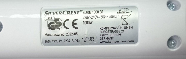 Дешево Silvercrest sdrb 1000 b1 з ломбарду