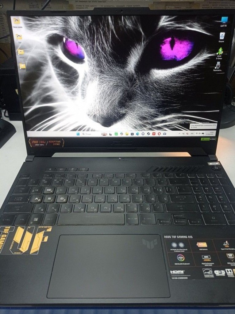 Купить Asus 15/ryzen 7 7435hs ddr5/16gb ddr5/ssd 512 gb/geforce rtx4050 6gb Б/У