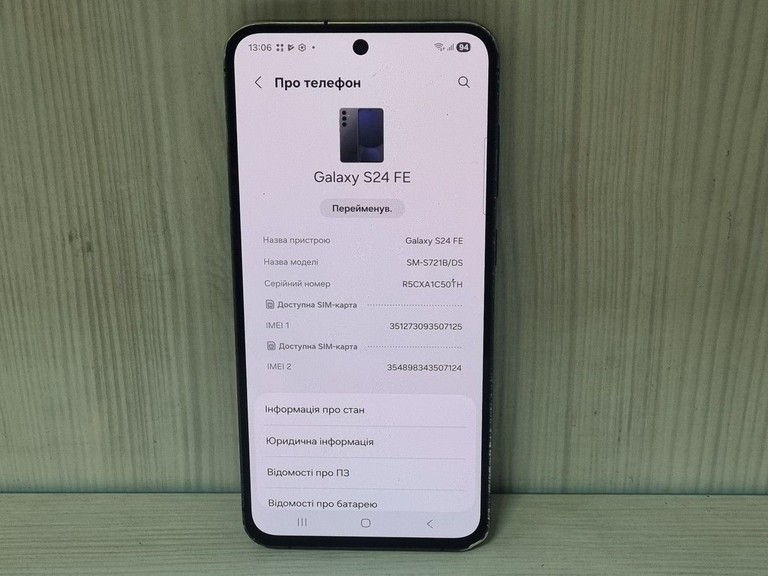 Samsung galaxy s24 fe 8/128gb Код:01-201131064. Зображення 7