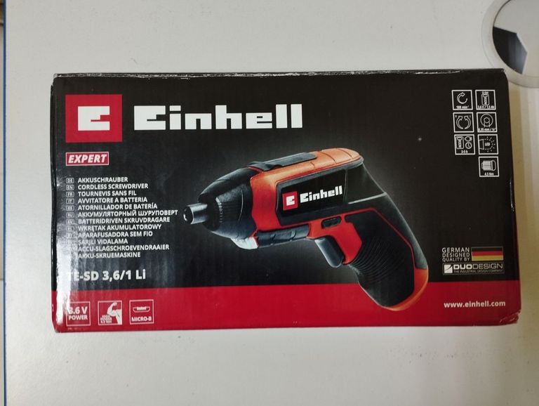 Einhell te-sd 3,6 li Код:01-200465583. Зображення 5