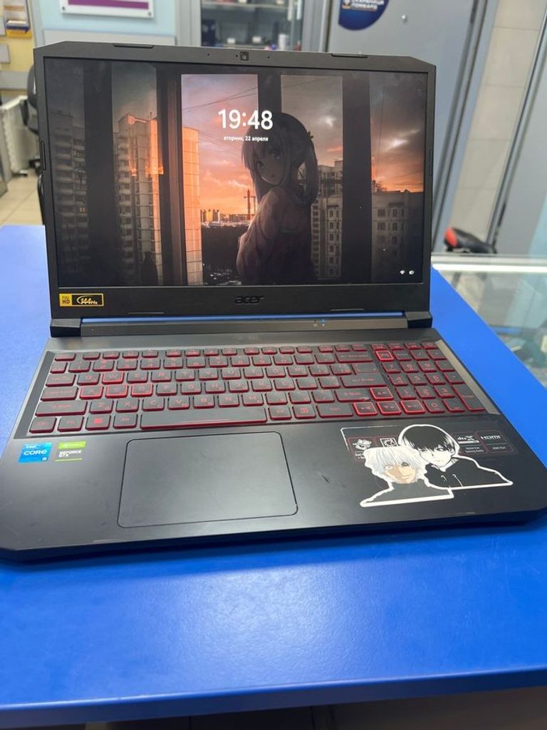 Acer екр 15,6/ intel core i5-11400h 2.7ghz/ram8gb/ssd512gb / gf gtx1650 4gb Код:01-200483504. Зображення 7