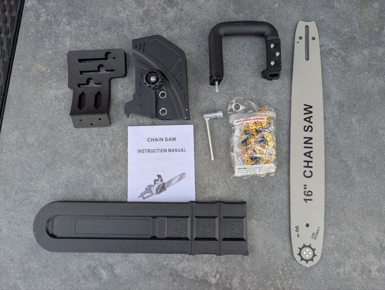 Дешиво Пила ланцюгова електромережева Chain Saw 7018.  220 В 2 кВт, шина 16"/40см, 56 звеників. Нова.  с ломбарда