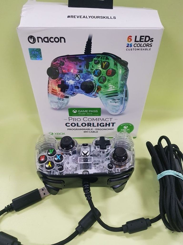 Купити Nacon Compact Controller Transparent Green Б/У