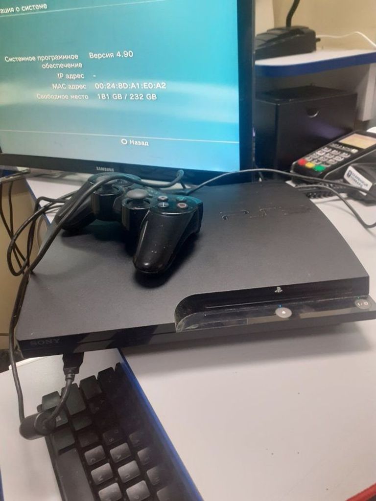 Объявление Sony playstation 3 250gb Б/У