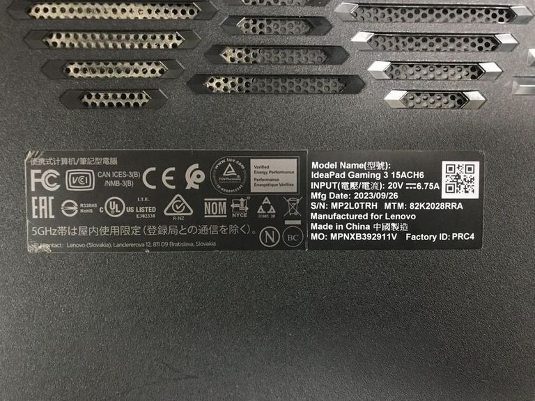 Lenovo 15/ryzen 5 5500h ddr4/8gb ddr4/ssd 512 gb/geforce rtx2050 4gb Код:01-200740845. Изображение 6