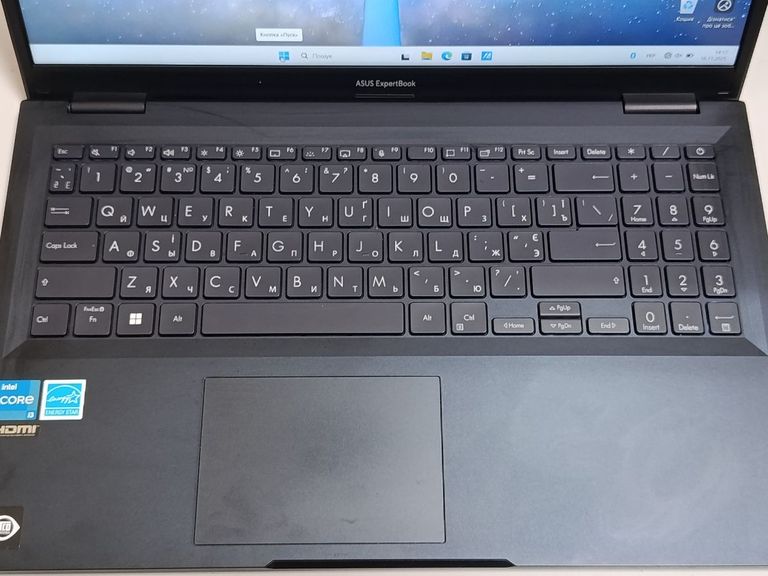 Объявление Asus 17/core i3-1315u ddr5/8gb ddr5/hdd *відсутній/ssd 512 gb/*інтегрована Б/У