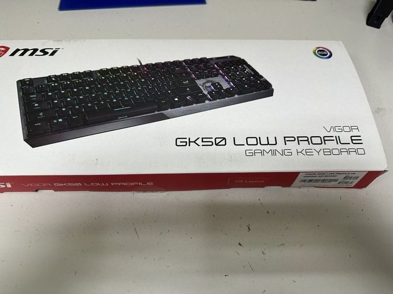 Купить Msi vigor gk50 Б/У