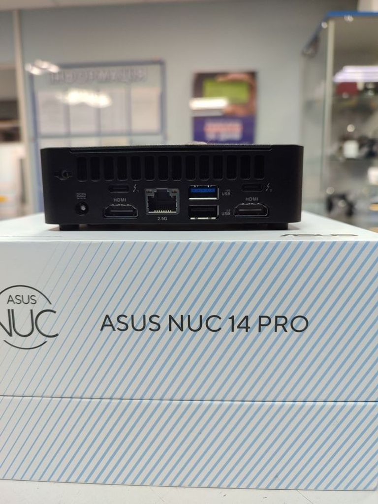 Купить Asus nuc 14 pro/core 3 100u/ram16gb ddr5/ssd256gb Б/У