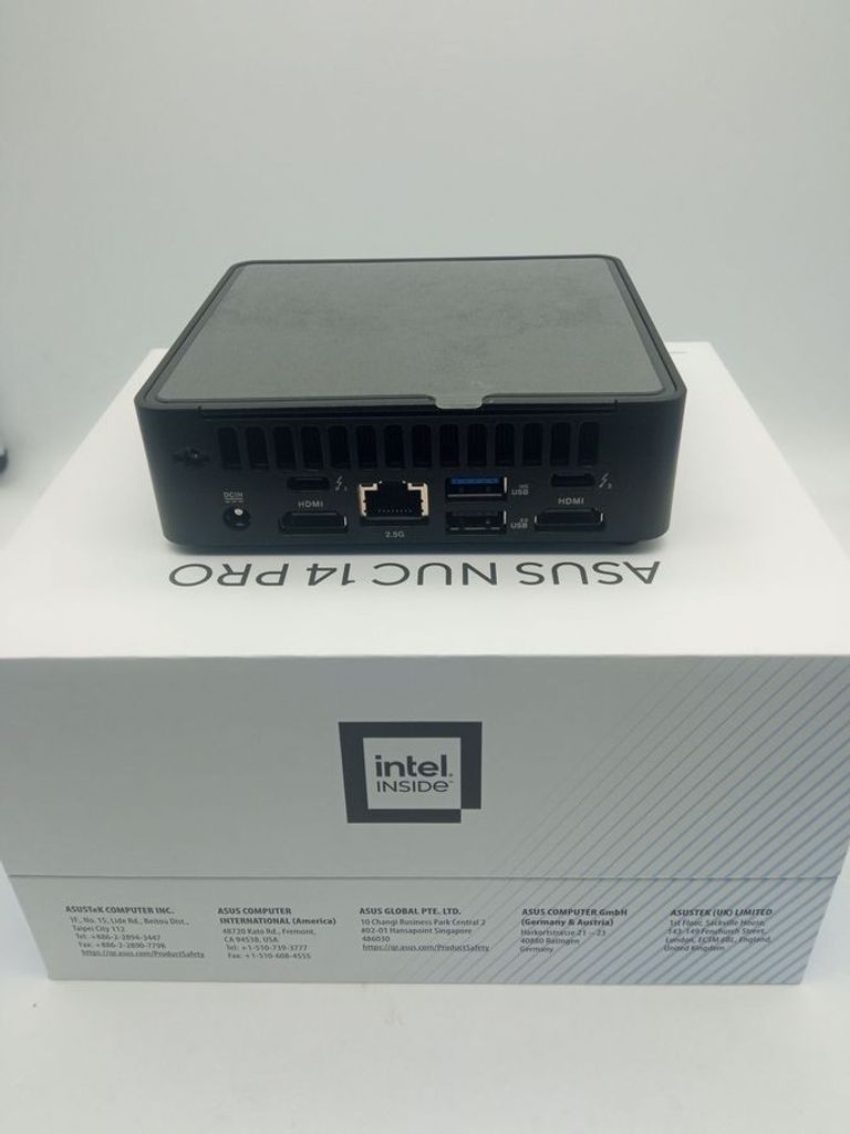 Объявление Asus nuc 14 pro/core 3 100u/ram16gb ddr5/ssd256gb Б/У
