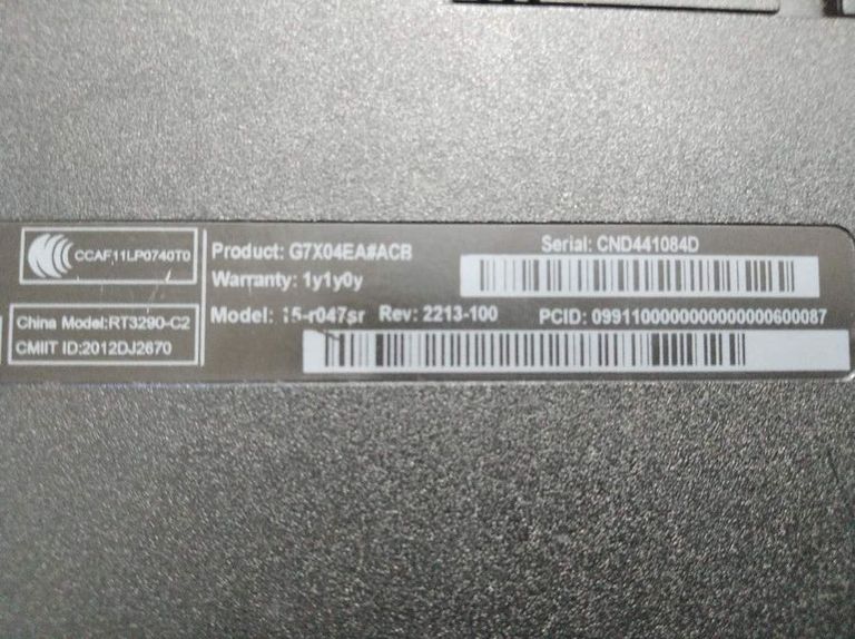 Распродажа Hp 15/pentium n3530 ddr3/4gb ddr3/hdd 450 gb/*інтегрована, продавец Техноскарб