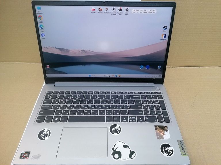 Купить Lenovo 15/ryzen 5 5500u ddr4/8gb ddr4/hdd *відсутній/ssd 512 gb/*інтегрована Б/У