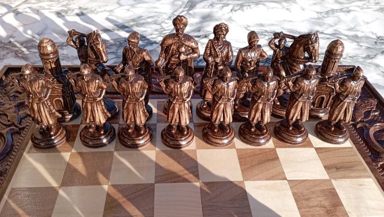 Козаки монарх 55х55см Код:null. Зображення 9