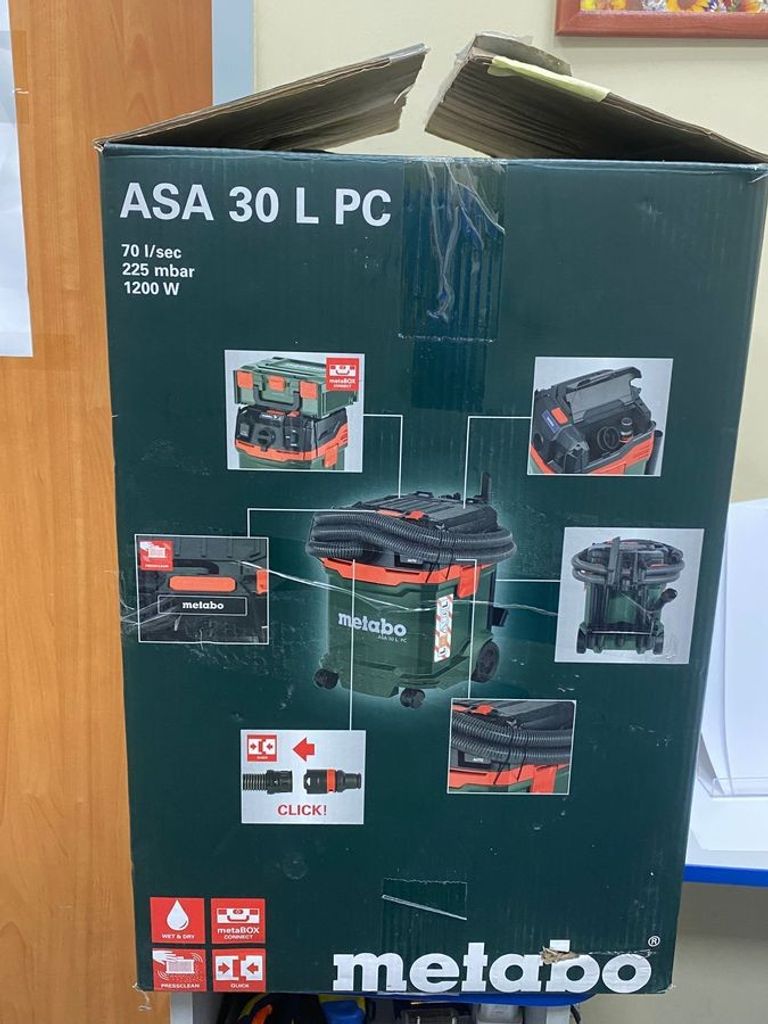 Купити Metabo asa 30 l pc Б/У