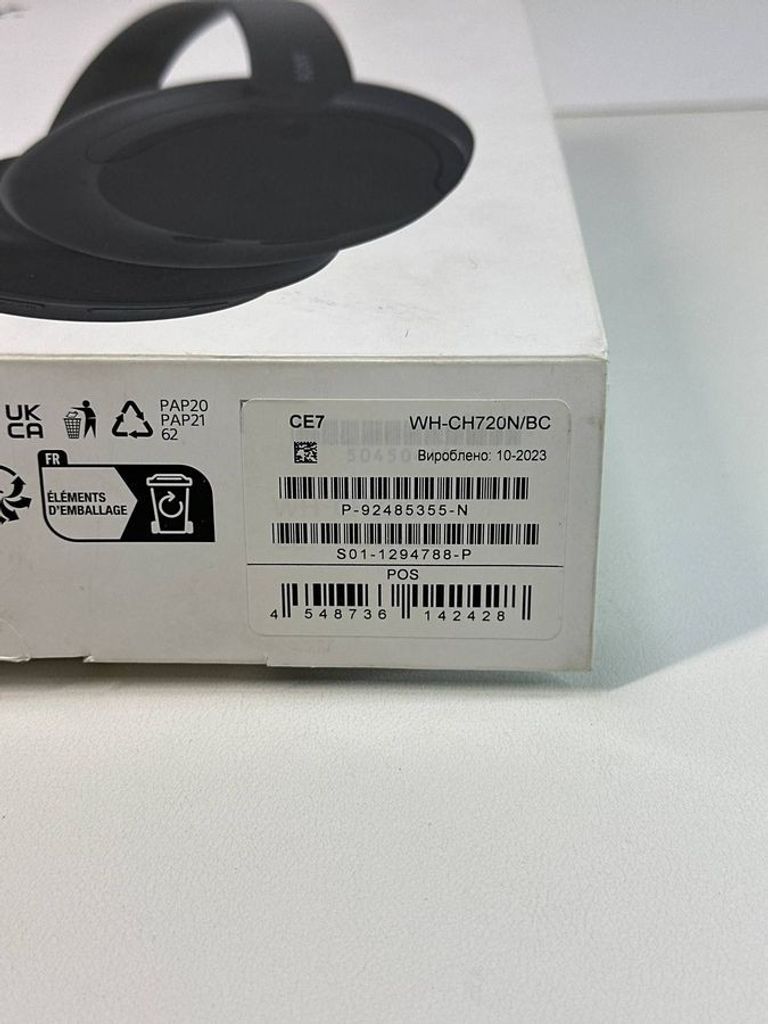 Sony WH-CH720N Black Код:01-200841116. Зображення 7
