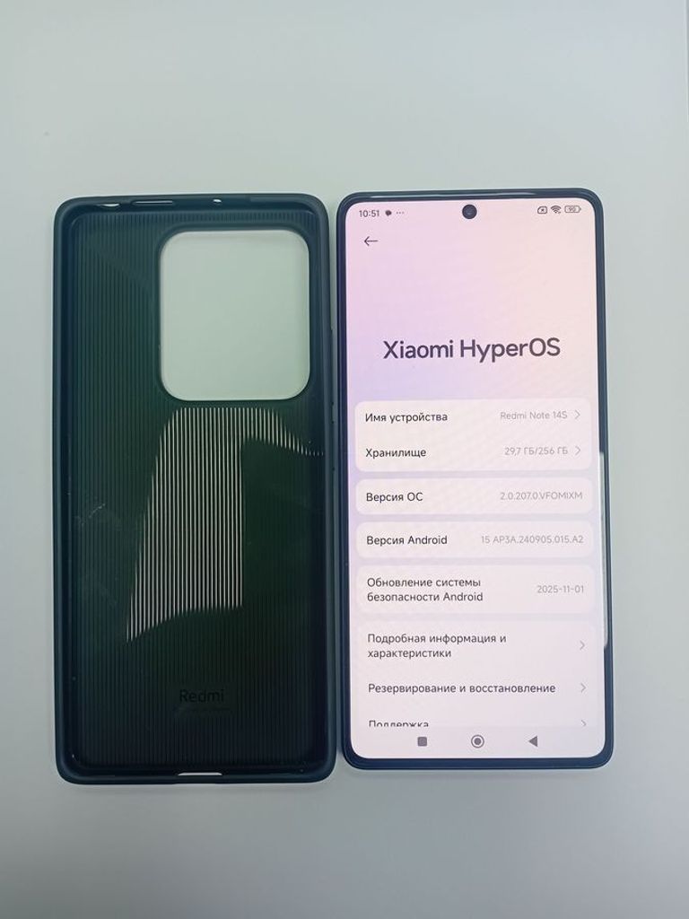 Дешиво Xiaomi redmi note 14s 8/256gb с ломбарда