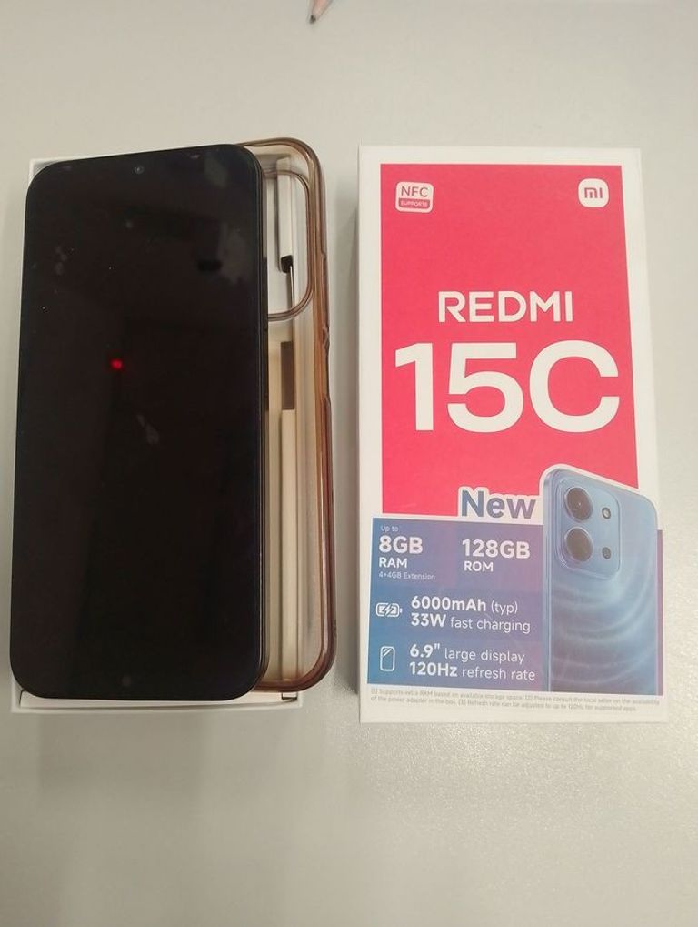 Розпродаж Xiaomi redmi 15c 4g 4/128gb, продавець Техноскарб