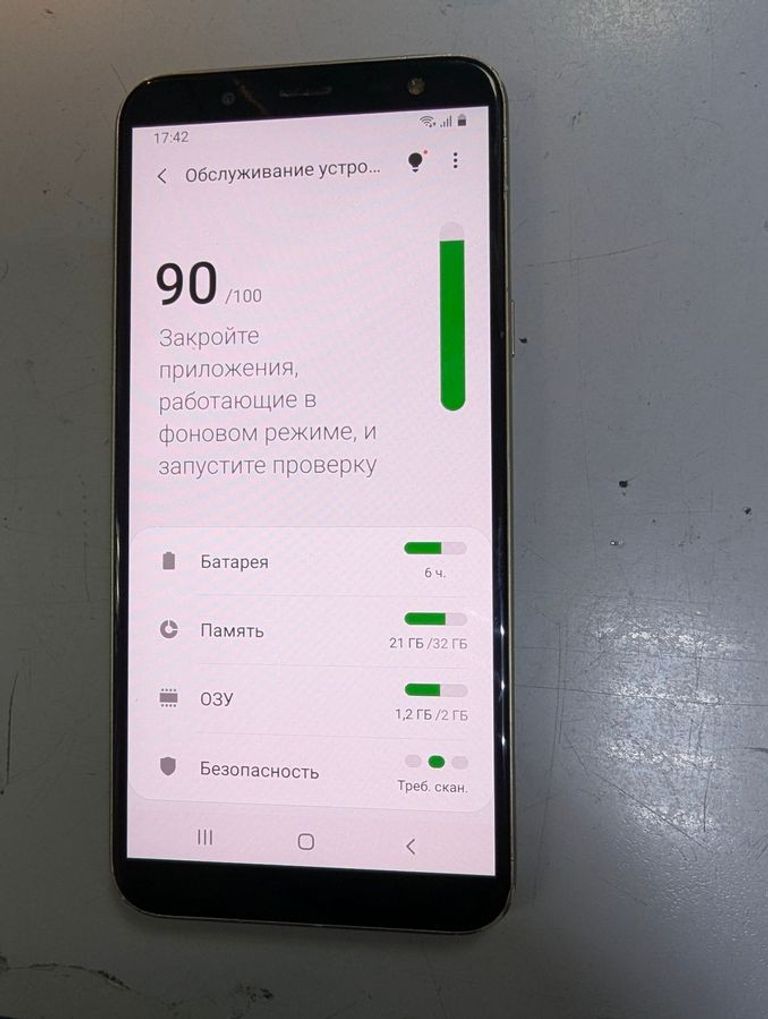 Объявление Samsung galaxy j6 2018 2/32gb Б/У
