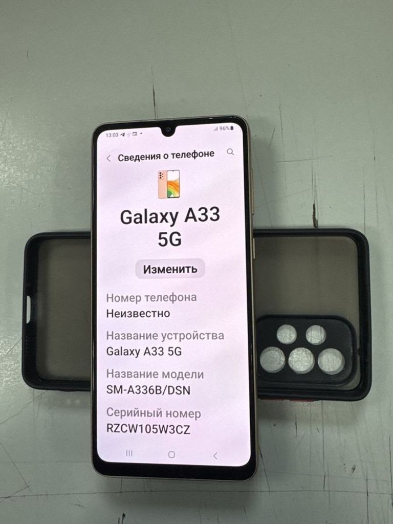 Объявление Samsung galaxy a33 5g 6/128gb Б/У
