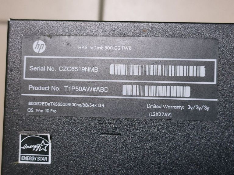 Распродажа Пк intel core i5-6500/ram 8 gb/hdd відсутній+відсутній/ssd 128 gb+відсутній/інтегрована, продавец Техноскарб