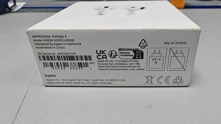 Apple airpods 4 Код:01-200900062. Зображення 5