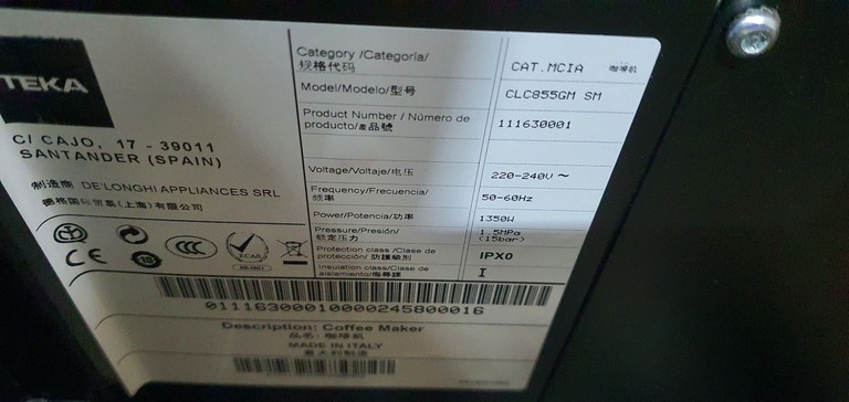 Teka CLC 855 GM (41598030) Код:01-200930485. Изображение 5