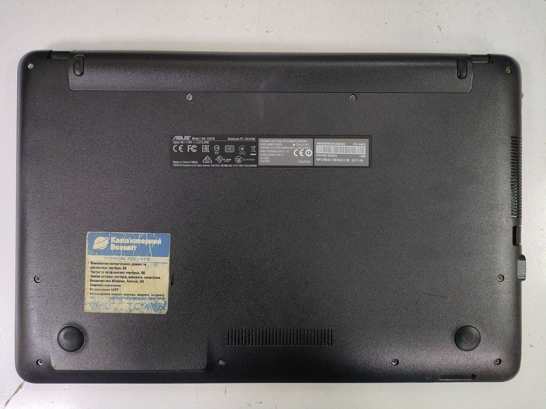 Дешиво Asus 15/celeron n3350 ddr3/4gb ddr3/hdd 500 gb/ssd *відсутній/geforce 810m с ломбарда