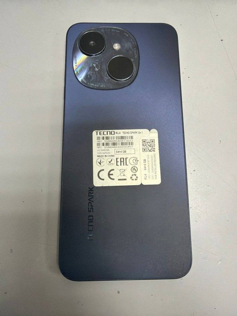 Оголошення Tecno spark go 1 kl4 4/64gb Б/У