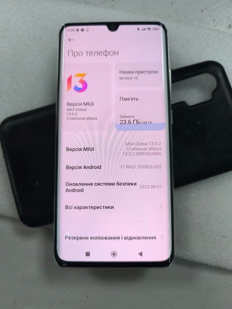 Xiaomi Mi Note 10 6/128GB Green Код:01-200948867. Зображення 8