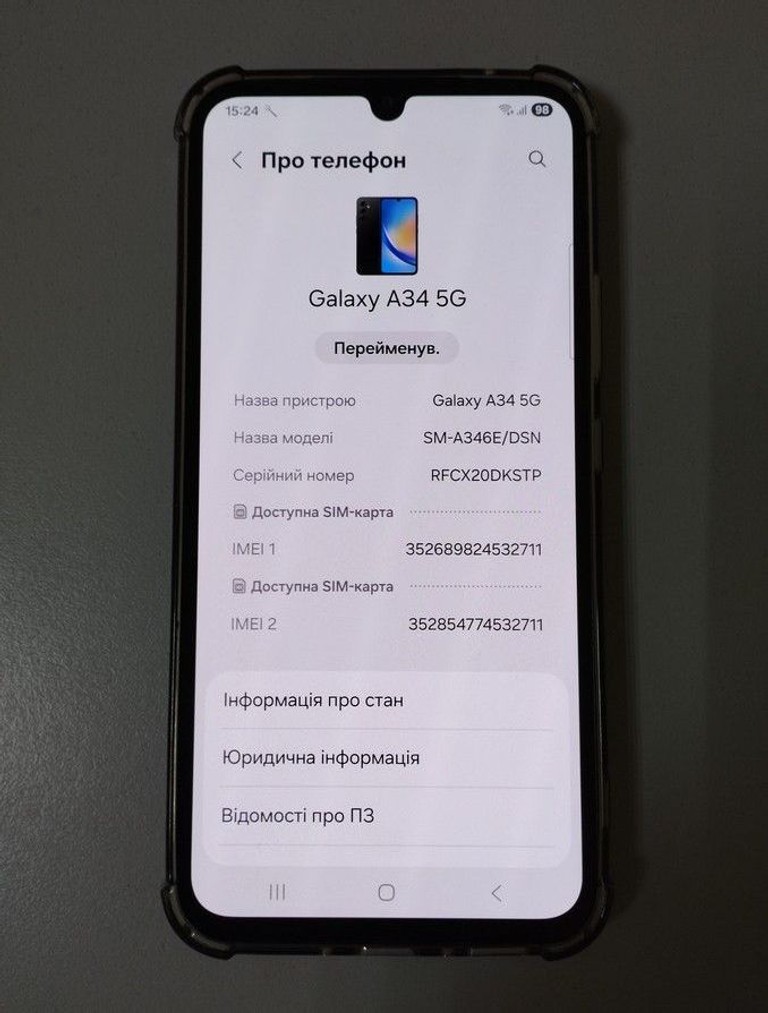 Распродажа Samsung galaxy a34 5g sm-a346e 8/256gb, продавец Техноскарб